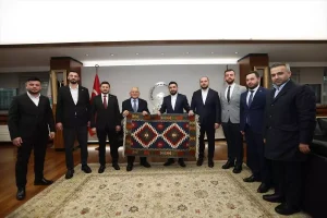 TÜGVA Başkanı Beşinci’den Büyükkılıç’a Ziyaret