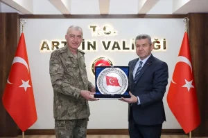Tümg. Akyıldız’dan Vali Ergün’e Ziyaret