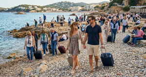 Turistler 13 bin kişilik ilçeye akın etti: Nüfusunun tam 10 katı