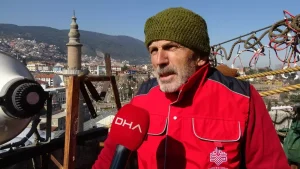 Ulu Cami’de Yeni Mahya