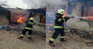 Unutulan elektrik sobası bir evi kül etti