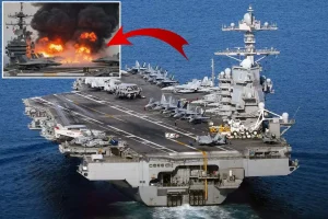 USS Gerald R. Ford Yunanistan’da Bakımda