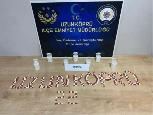 Uzunköprü’de Uyuşturucu Ele Geçirildi