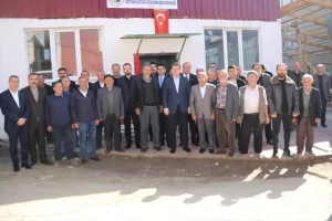 Vali Önder Bakan Şahinler Köyü’nü Ziyaret Etti