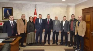 Vali Şahin TTSO’yu Ziyaret Etti