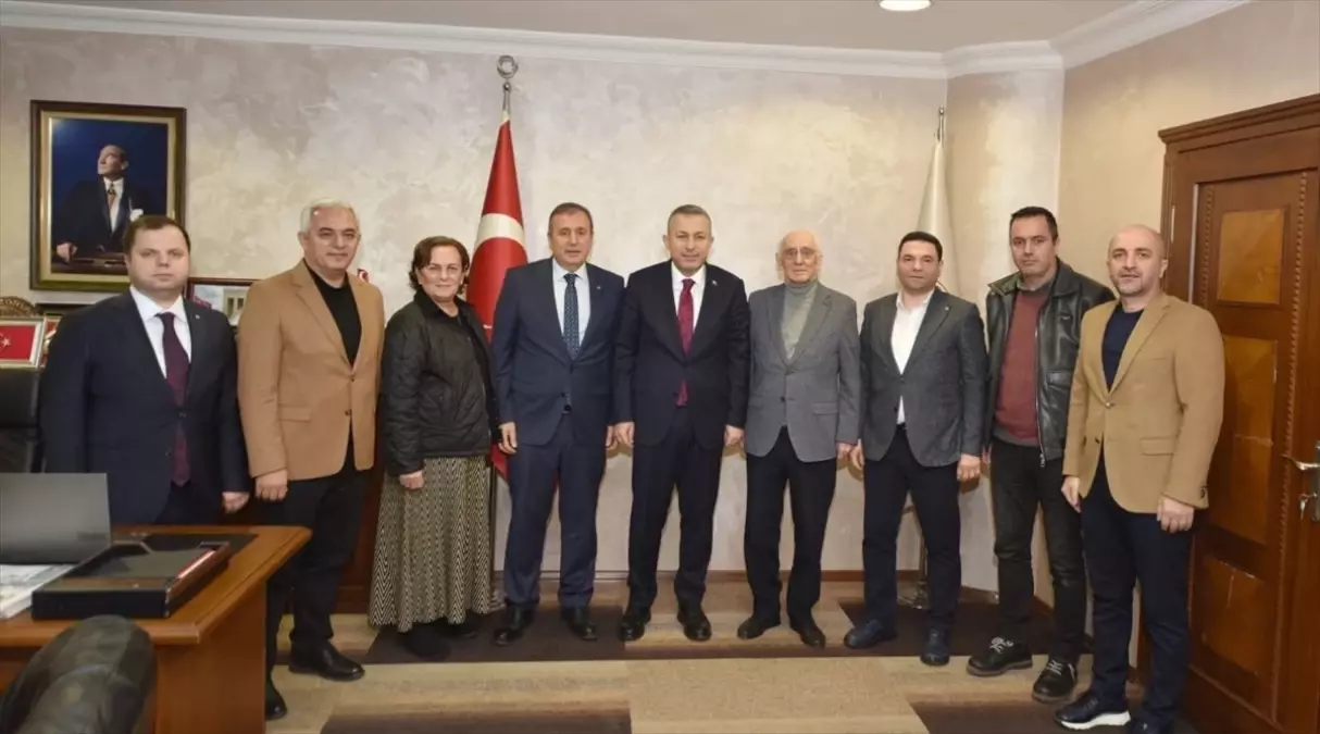 Vali Şahin TTSO’yu Ziyaret Etti