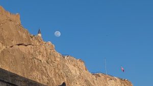 Van Kalesi’nde gökyüzü şöleni