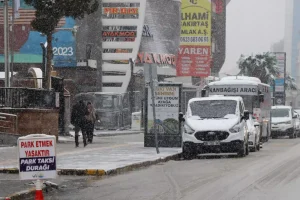 Van’da Kar Yağışı Hayatı Olumsuz Etkiledi