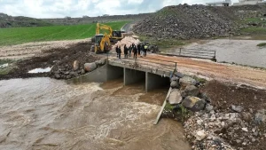 Viranşehir’de Menfezler Onarıldı
