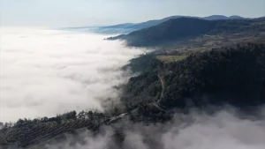 Yakakent’te Sis Manzarası