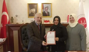 Yalova’da şehit polisin eşi evini Türkiye Diyanet Vakfına bağışladı