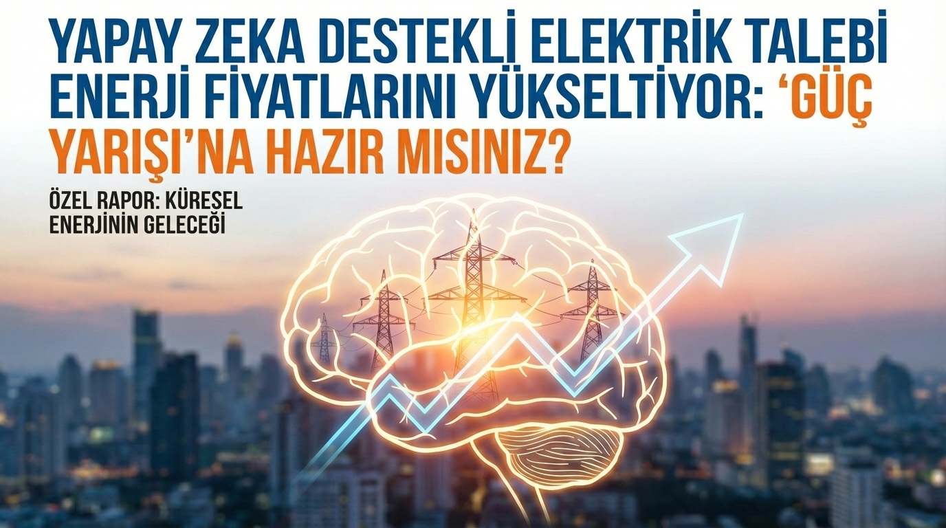 Yapay Zeka Destekli Elektrik Talebi Enerji Fiyatlarını Uçuruyor: “Güç Yarışına” Hazır Mısınız?
