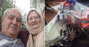 Yaşlı çiftin öldüğü yangını torunları çıkarmış