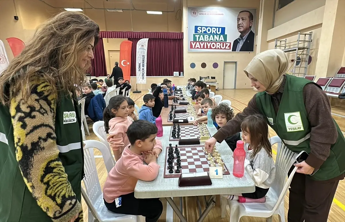 Yeşilay Haftası Hızlı Satranç Turnuvası Tamamlandı