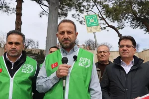 Yozgat’ta Filistin’e Destek Eylemi