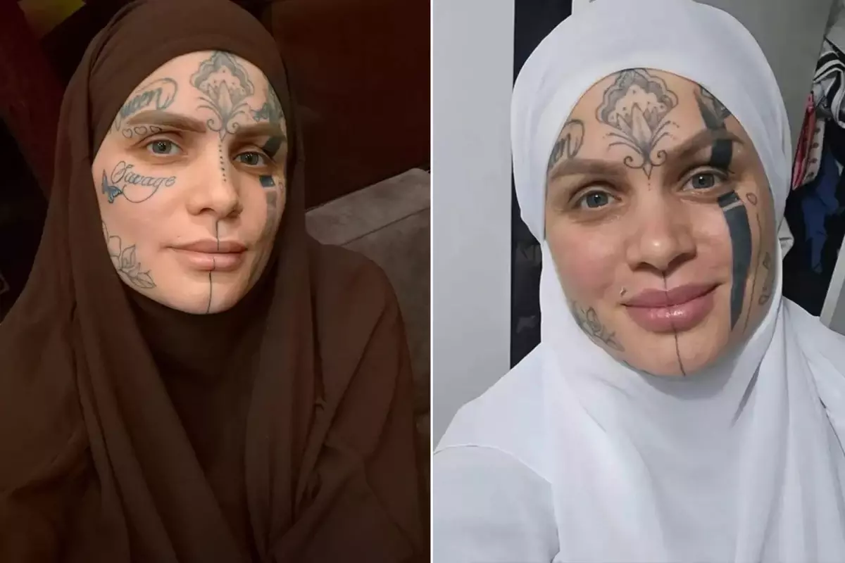 Yüzündeki dövmelerle gündem olan Nazan’ın yeni işi