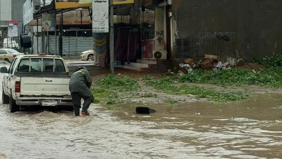 Zaho’da Sağanak Sele Neden Oldu