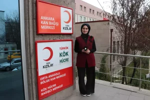 Zeynep Erol’a Kan Bağışında Gümüş Madalya