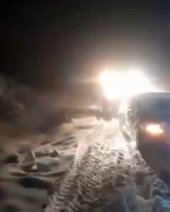 Zonguldak’ta Kar Mahsur Kaldı