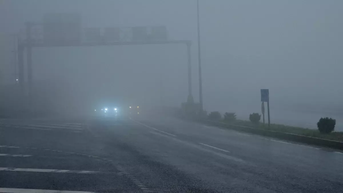 Zonguldak’ta Yoğun Sis Etkili