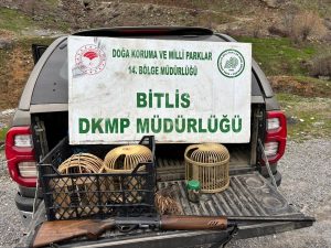 Bitlis’te Yasa Dışı Avcılara Ceza