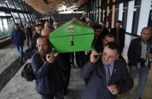 DAGC Onursal Başkanı Özsoy, son yolculuğuna uğurlandı