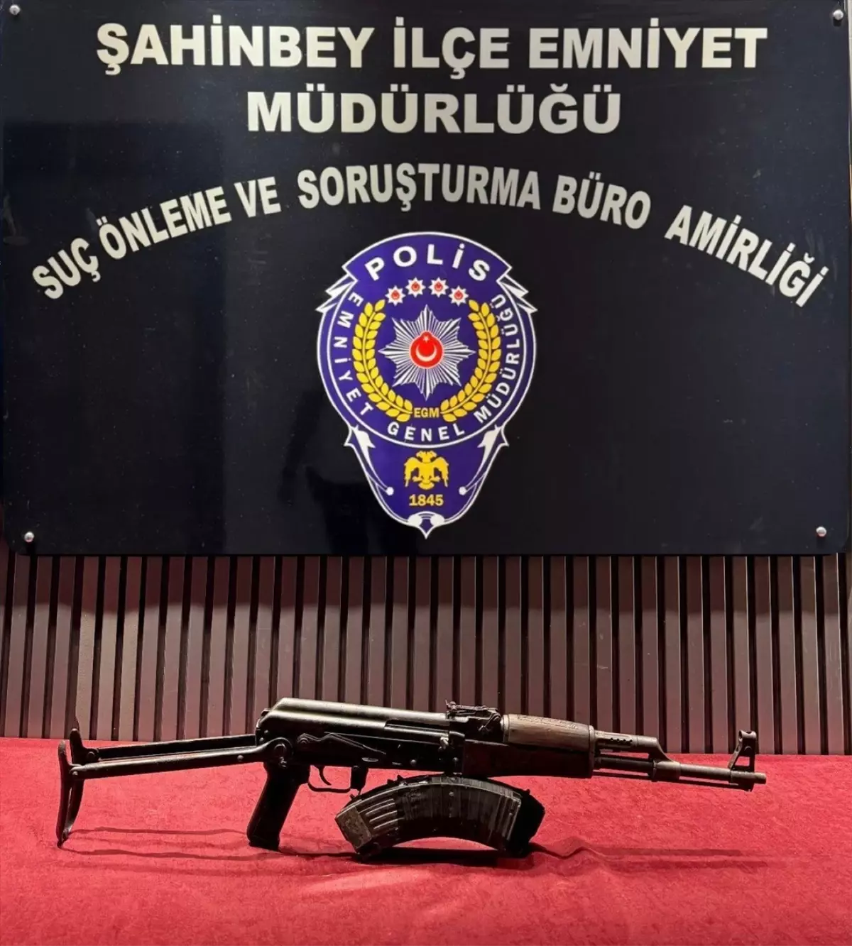 Gaziantep’te Ruhsatsız Tüfek Ele Geçirildi