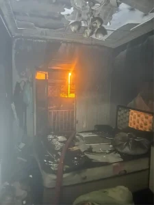 Mardin’de Yangın: Müstakil Ev Kullanılamaz Hale Geldi