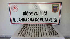 Niğde’de 190 Sikke ve 100 Obje Ele Geçirildi