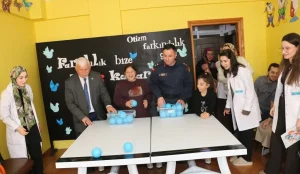 Otizm Farkındalık Etkinliği Düzenlendi